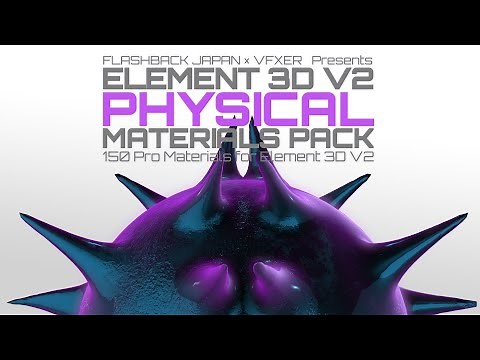 Element 3D V2 Physical Materials Pack