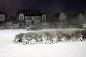 What is a red weather warning and when are they issued by Met Office?