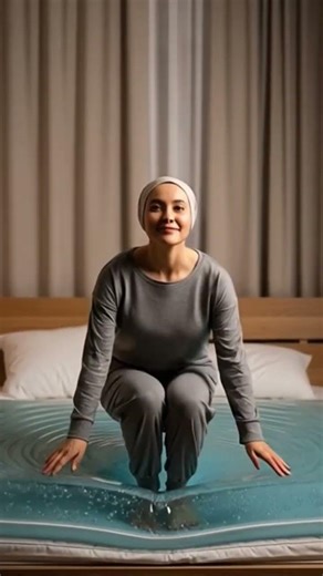 Soft jelly bed jump asmr so relaxing #asmr #d}satisfying