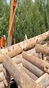 This is how to connect wooden house interlocking framework skill tips | Chad Construction