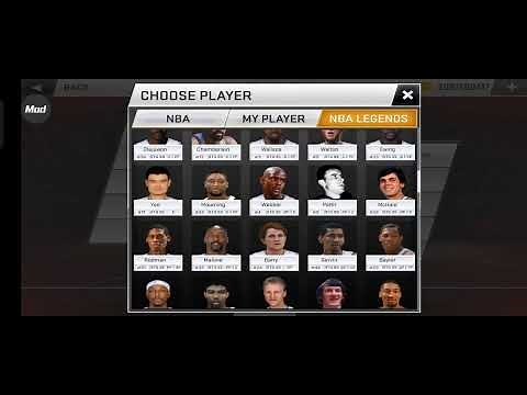 NBA 2K20 MoD menu (unlock all NBA Legend) Unlimited money🤑