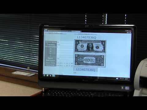 JetScan iFX Scanner Counting Mixed Currency with Serial Number Capture and IMS