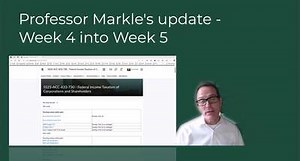 ACC 833-730 SS25 Week5