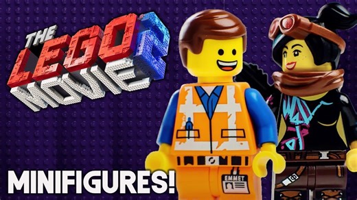 THE LEGO MOVIE 2 Emmet and Lucy Official Minifigures! (New Pieces & MORE!)