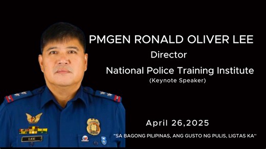 Pinapabatid ng Police Regional Training Center I sa pamumuno ni PLTCOL JOWEL N SALIBA, OIC, PRTC1: Pagdiriwang ng Kasabay na Pagkilala ng PSBRC Batch 2024-01 Class "Bagsikhayan" at PSBRC Batch 2024-02 Class "Sidlak Hiraya" Malugod naming ipinapabatid na ang nasabing Pagdiriwang ay gaganapin sa Abril 26, 2025, alas-8:00 ng umaga. Sundin lamang ang mga sumusunod na Panuntunan at Regulasyon sa loob ng PRTC1 at sa panahon ng aktibidad: 1. Ang Police Regional Training Center 1 ay pinapatupad Ang "No 