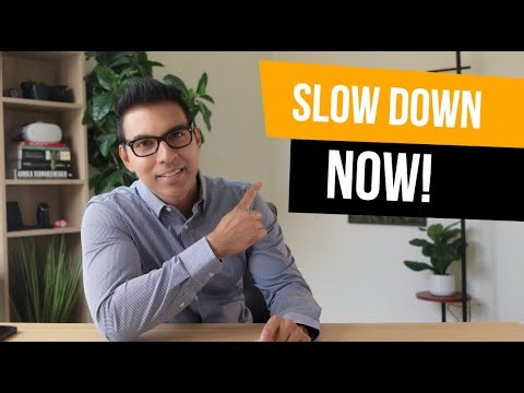 How to Stop Speaking Too Fast
