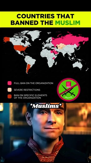 🌍 Countries That Banned Muslim Brotherhood 🚫😳