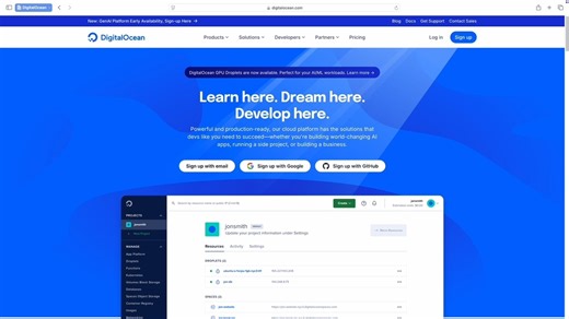 7 comments | Deploy AI apps faster: our new 1-Click Models, powered by @HuggingFace, make deploying #AI/ML models easier than ever. With just one click, skip the setup complexity and instantly launch generative AI models like Llama3 by Meta on #GPU Droplets—perfect for building cool applications. See it in action. ⤵ #GenAI #DigitalOcean #HuggingFace | DigitalOcean | Facebook