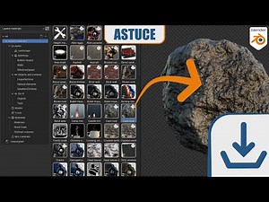 Installer une bibliothèque d'asset dans Blender