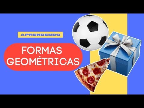 Formas Geométricas - Aprendendo as formas geométricas em objetos do dia a dia