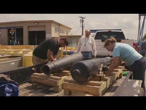 Alamo Cannon Restoration at Texas A&M