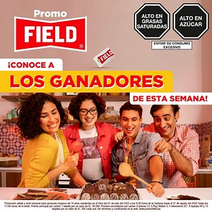 ¡Tenemos más ganadores de la #PromoField! 🥳 Tú también registra tus códigos en www.promofield.pe y participa por laptops, consolas, gifcards y el gran premio por el valor de S/30,000. 😱🤑 | FIELD