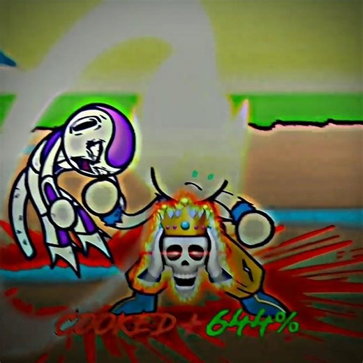 Frieza is scared and Goku rage ☠️ #dragonballsuper #anime