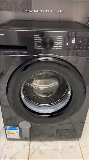 Instalação de máquina lava e seca