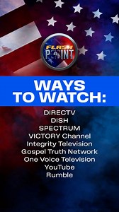 YOU ASKED FOR IT! Flashpoint Army, you have faithfully stood with us, and we are excited to announce that we are now LIVE four days a week! What does this mean for YOU? More news, commentary, encouragement, and inspiration to keep standing for our great country EVERY Monday, Tuesday, Thursday and Friday! This will also give us MORE opportunity to connect with YOU, our incredible Flashpoint Army! For ways to watch, simply go to fparmy.com/media. Tag a friend and help us share this exciting news a