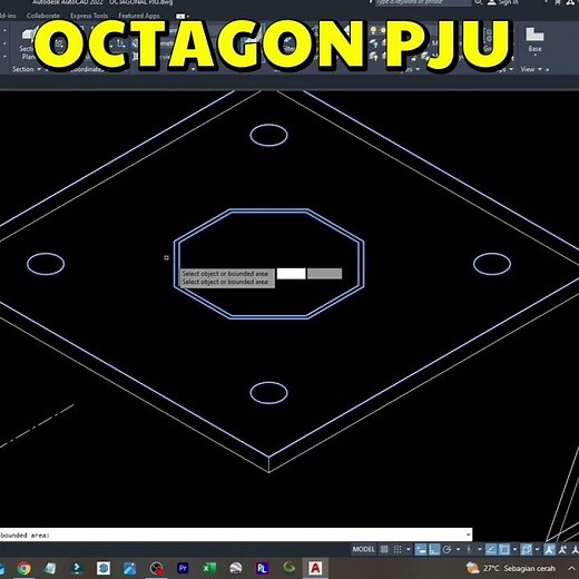 how to draw octagon PJU