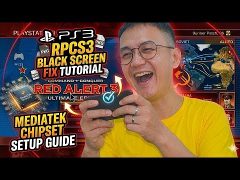 Red Alert 3 PS3 RPCS3 Black Screen Fix | Full Setup PKG RAP Gameplay & Tutorial