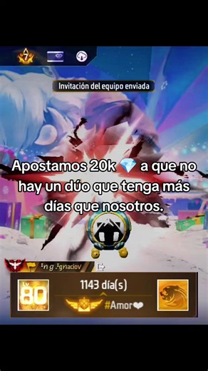 Desafío de Dúos en Free Fire: ¡Más de 3 Años!