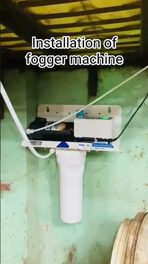 High-Pressure Fogging System: Setup & Demo 💦 #fogger