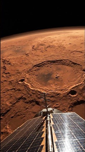 Psyche Skims Mars Above Huygens Crater
