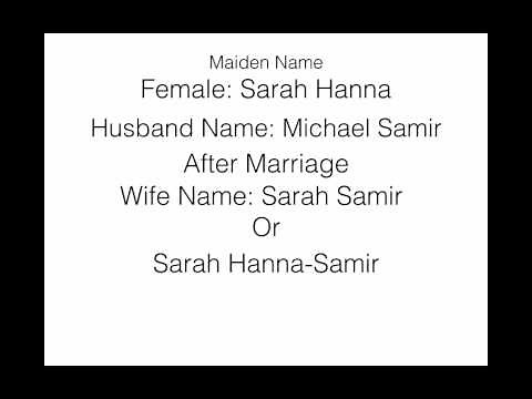 Maiden Name Meaning