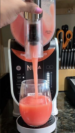 Ninja Slushi Watermelon Margarita Recipe #ninjakitchen #watermelon #margarita #ninjaslushi