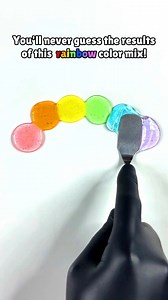 4M views · 33K reactions | You'll never guess the results of this rainbow color mix!  satisfying slime color mixing ASMR | Dalton James | Facebook