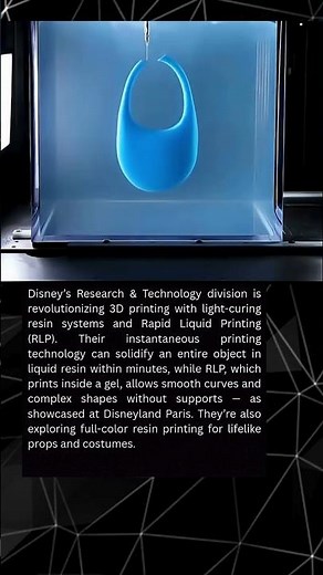 Disney’s Next Gen 3D Printing