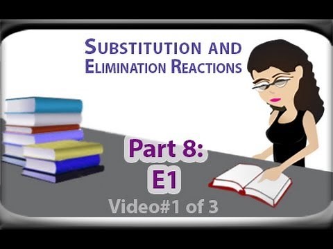 E1 Reaction Rate and Mechanism - Unimolecular beta-elimination (vid 1 of 3) by Leah4sci