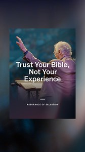 It’s far more important that you interpret your experience from the Bible than from your memory. | Desiring God