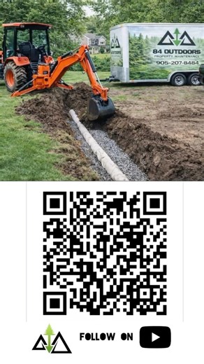 How to fix water issues #drainage #landscape #84outdoors #flood #trending #spring #flood