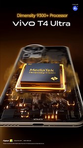 62K views · 889 reactions | With an AnTuTu Score of 2 million+, work is child's play. Experience warp-speed with MediaTek Dimensity 9300+ Processor in the new vivo T4 Ultra. ​​ Launching on 11th June. https://bit.ly/4kMCHXa #vivoT4Ultra #GetSetTurbo #ComingSoon #TurboLife | vivo | Facebook