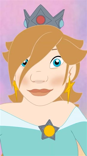Rosalina in Lilo & Stitch! | Super Mario Galaxy | #shorts