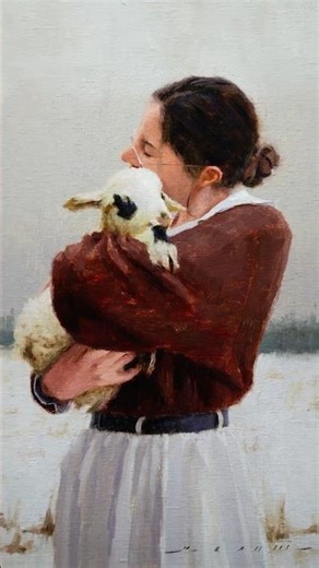 figure oil painting demo