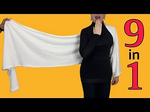 Make 1 Easy Cardigan ❤️ Wear in 9 Different Ways!