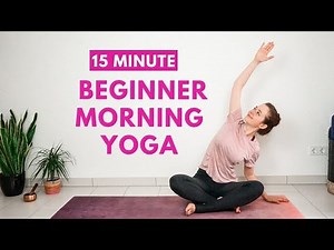 Beginner Morning Yoga & Meditation Routine | 15 minute Gentle Wake Up Yoga To Start Your Day