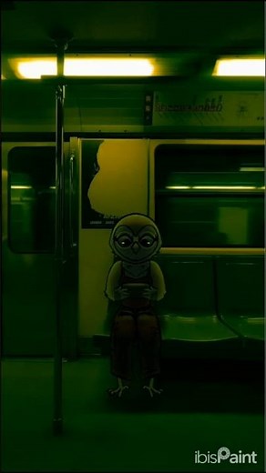 Midnight Train SpeedPaint #speedpaint #art #oc #furry