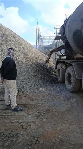 Transit mixers transports ready-mix concrete from a batching plant to construction sites