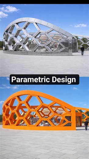 Parametric Design using grasshopper #ParametricDesign #Architecture #Grasshopper3D #Rhino3D