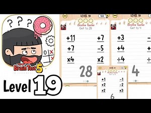 Brain test 5 level 19 Full Guide Walkthrough Solution