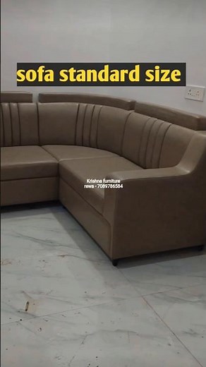 Sofa standard dimensions, sofa size guide, sofa measurements #sofa #rewa