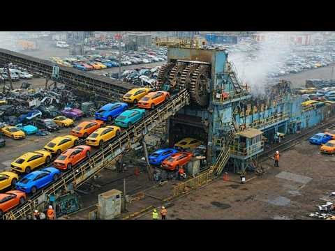 30 Most Insane Shredding & Crushing Machines That Obliterate Everything | Scrap Processing #46