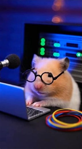 전 세계 개발자들이 경악한 햄스터의 코딩 실력 💻🐹#shortvideo #aianimals # #funny #웃긴영상#Hamster #sora#ai