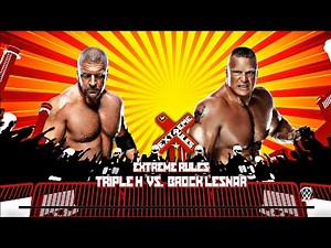 WWE 2K15 Realistic Match | Brutal Fight & Crazy Finishers 💥 | Full Gameplay