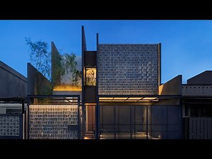 BROX HOUSE: Bricks Introvert Box House for Introvert Couple | rasa architektura