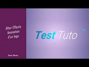 Créer une animation de logo dans After Effects CC (AE)