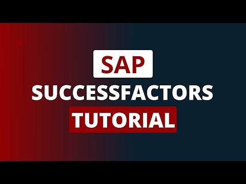Position Management in SAP SuccessFactors | SAP SuccessFactors Training | SAP Tutorial | Learn SAP