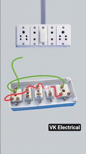 👉 Extension Board Wiring Connection | Multi Plug Socket Wiring | Easy Electrical Tutorial