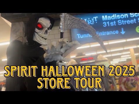 Spirit Halloween 2025 Store Tour | New Animatronics & More