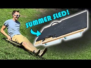 Building a DIY Summer Sled! Ice Blocking Upgrade